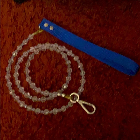 Fabuleash Crystal sapphire Royal Blue Dog Leash - Picture 3 of 5